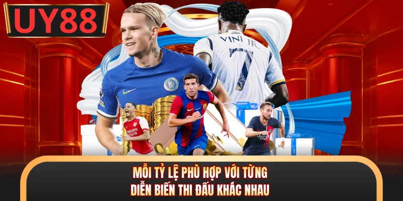 Kèo Hiệp 2 - Bí Quyết Đọc Trận Đấu Chuẩn Như Chuyên Gia 6 Mỗi tỷ lệ phù hợp với từng diễn biến thi đấu khác nhau